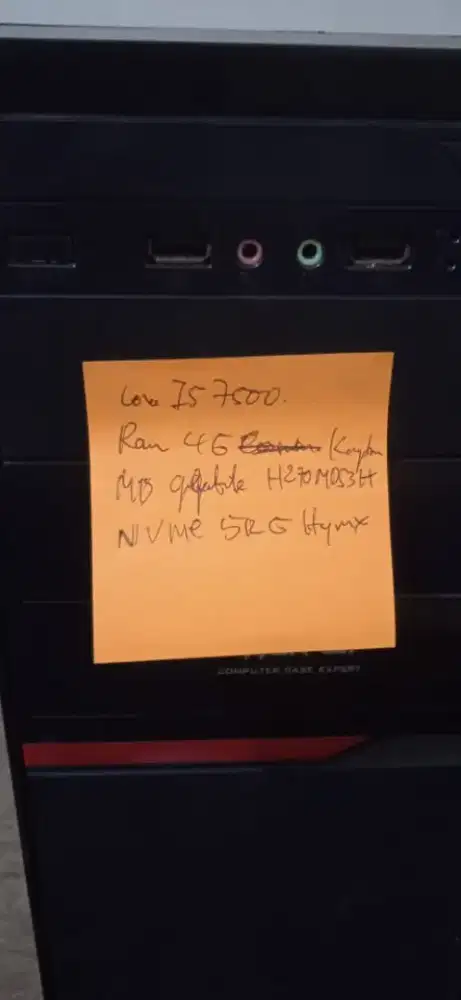 Di jual CPU Second kondisi siap pakai