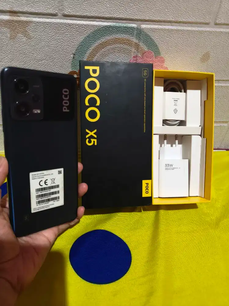 POCO X5 RAM 6/128 MULUS LENGKAP