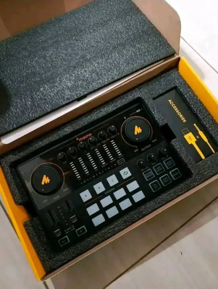 Soundcard Maonocaster Ame 2 Live Streaming & StereoLive Streaming Dock