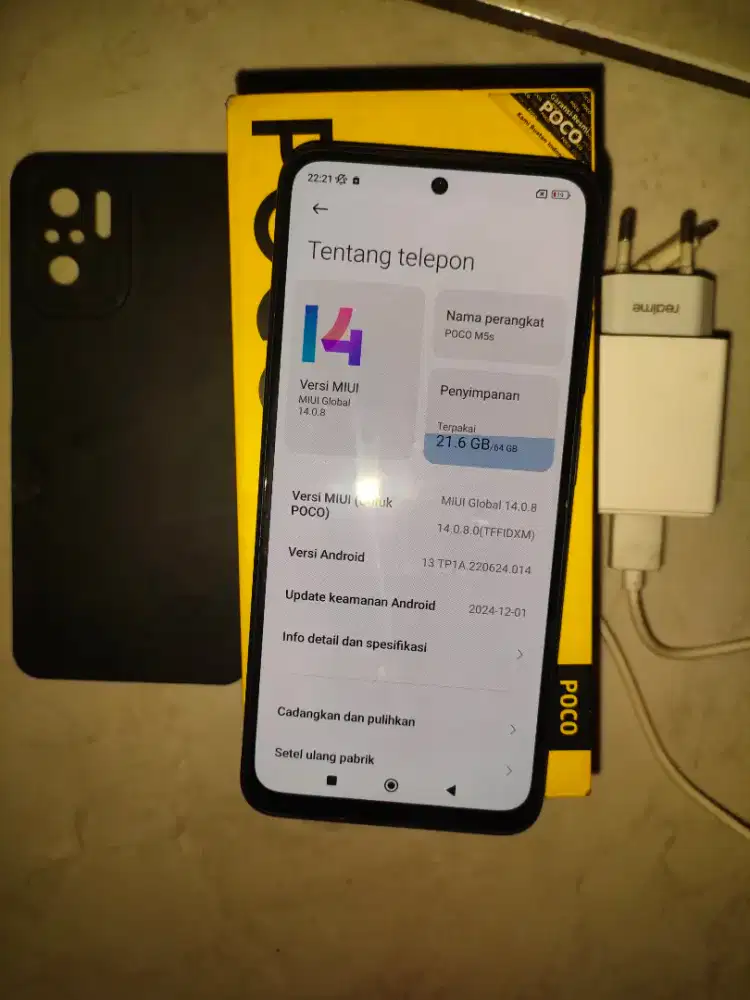 Poco M5S 4+3/64 udh NFC