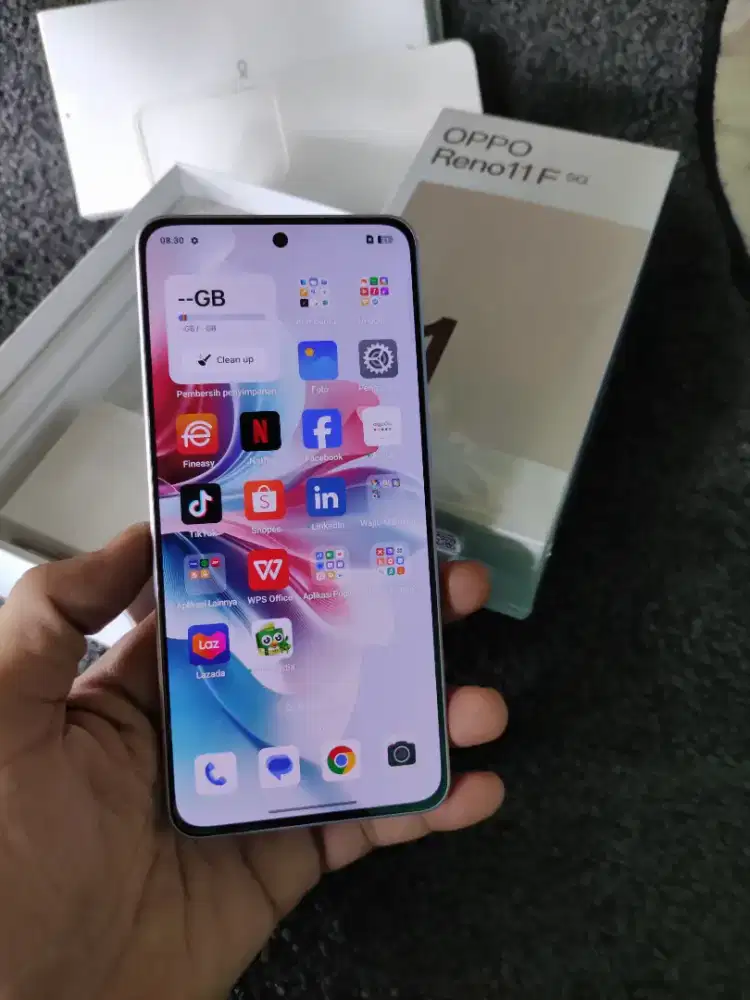 Oppo Reno 11F 5g NFc ram 8+8/256 mulus fulset no minus