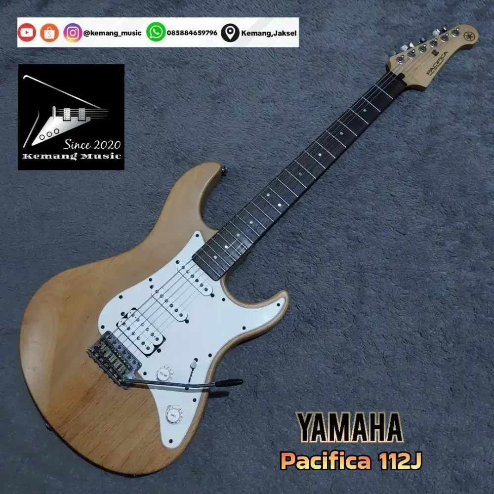 Yamaha pacifica 112J Stratocaster Cakep siap pakai