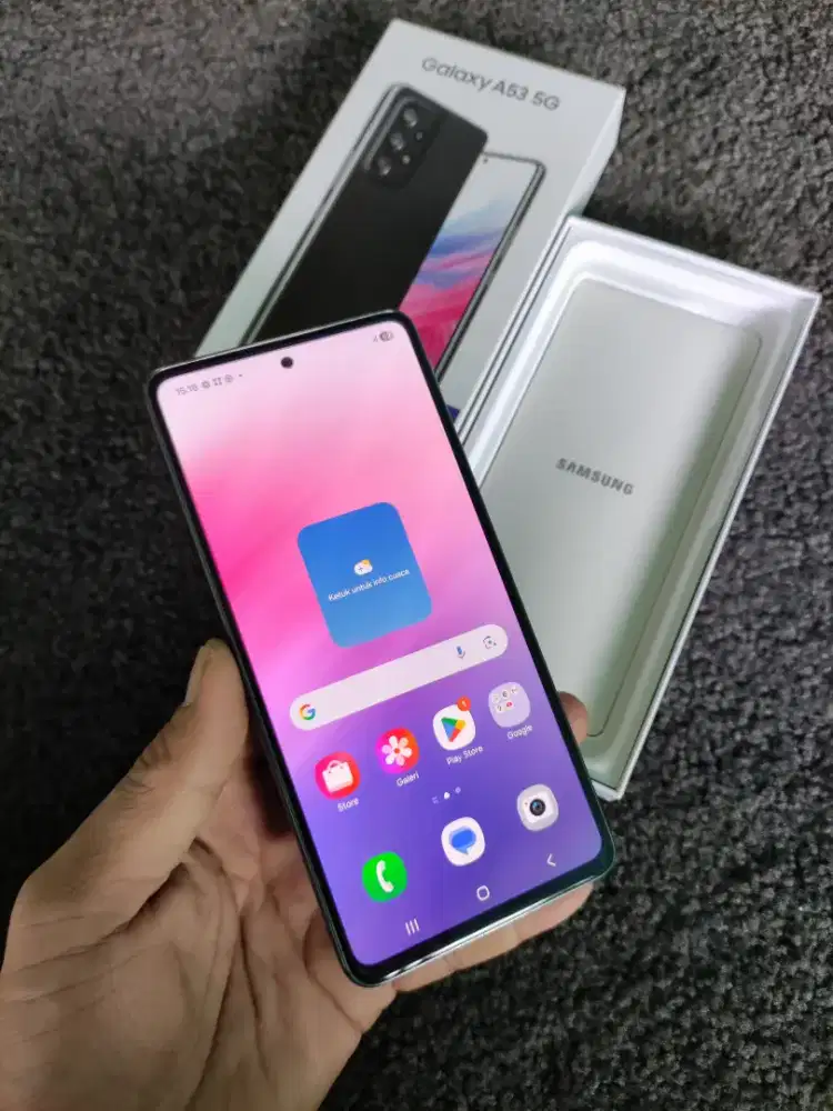 Samsung A53 5g NFc ram 8+8/128 mulus fulset no minus