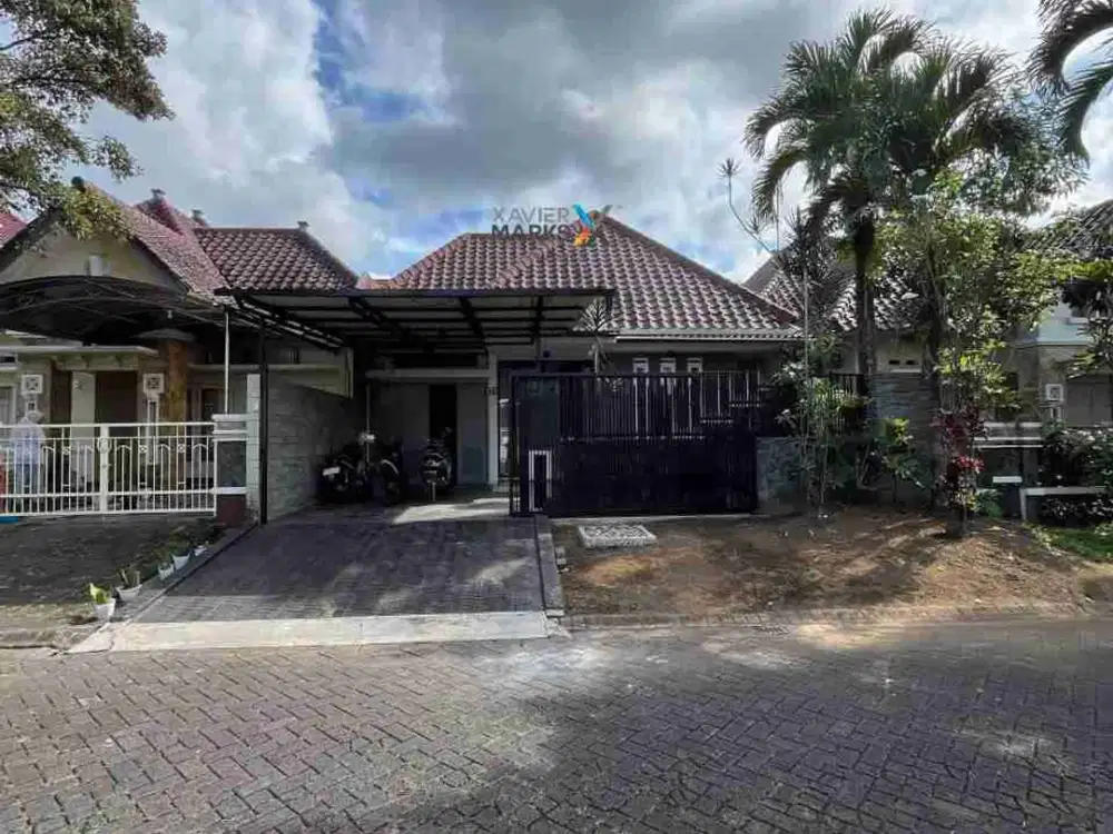 Disewakan Rumah Modern Minimalis Semi Furnished di Cluster Favorit Araya Golf Malang