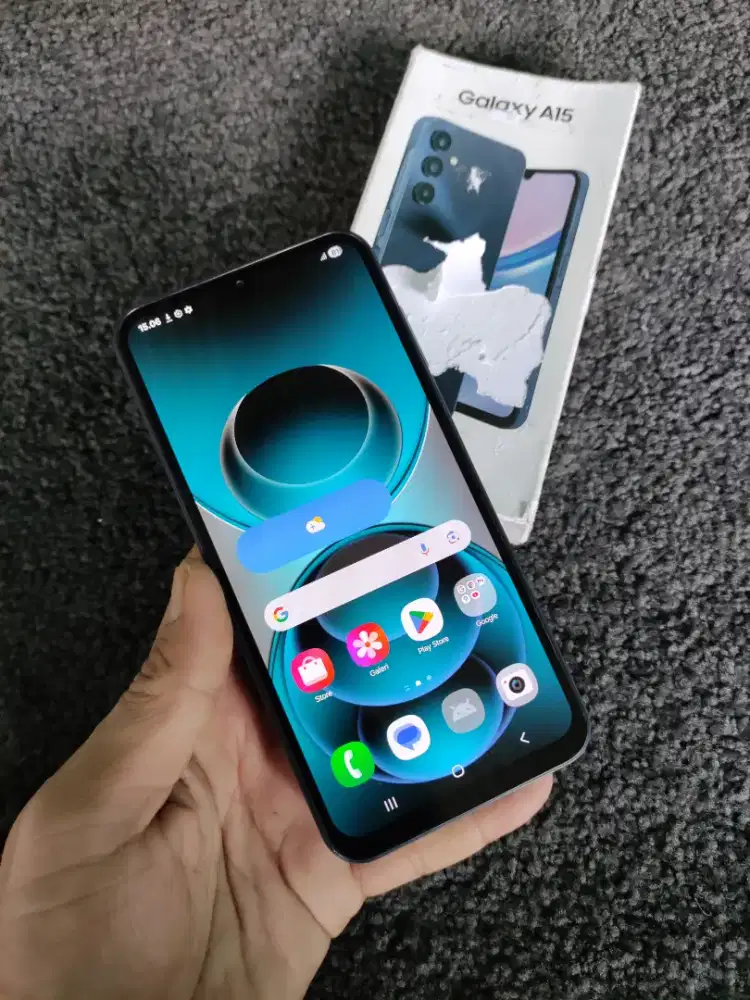 Samsung A15 NFc ram 8+8/256 mulus no minus fulset