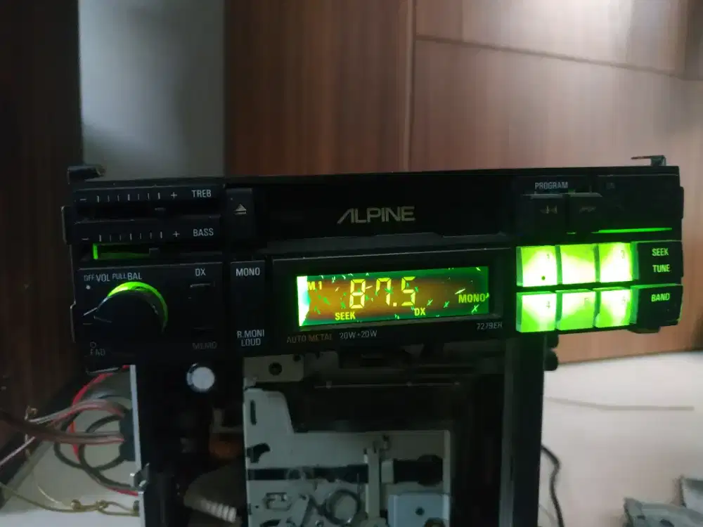 Tape radio alpine 90s inject bluetooth