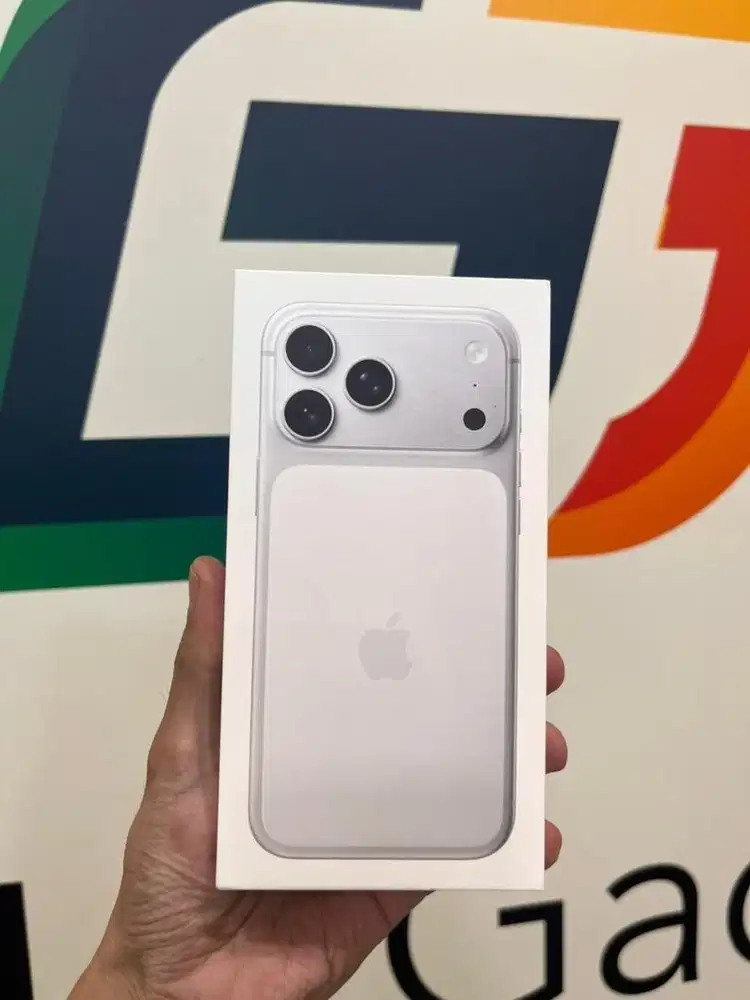iPhone 17 Pro Max 512 Silver Resmi New iBox 1 Tahun