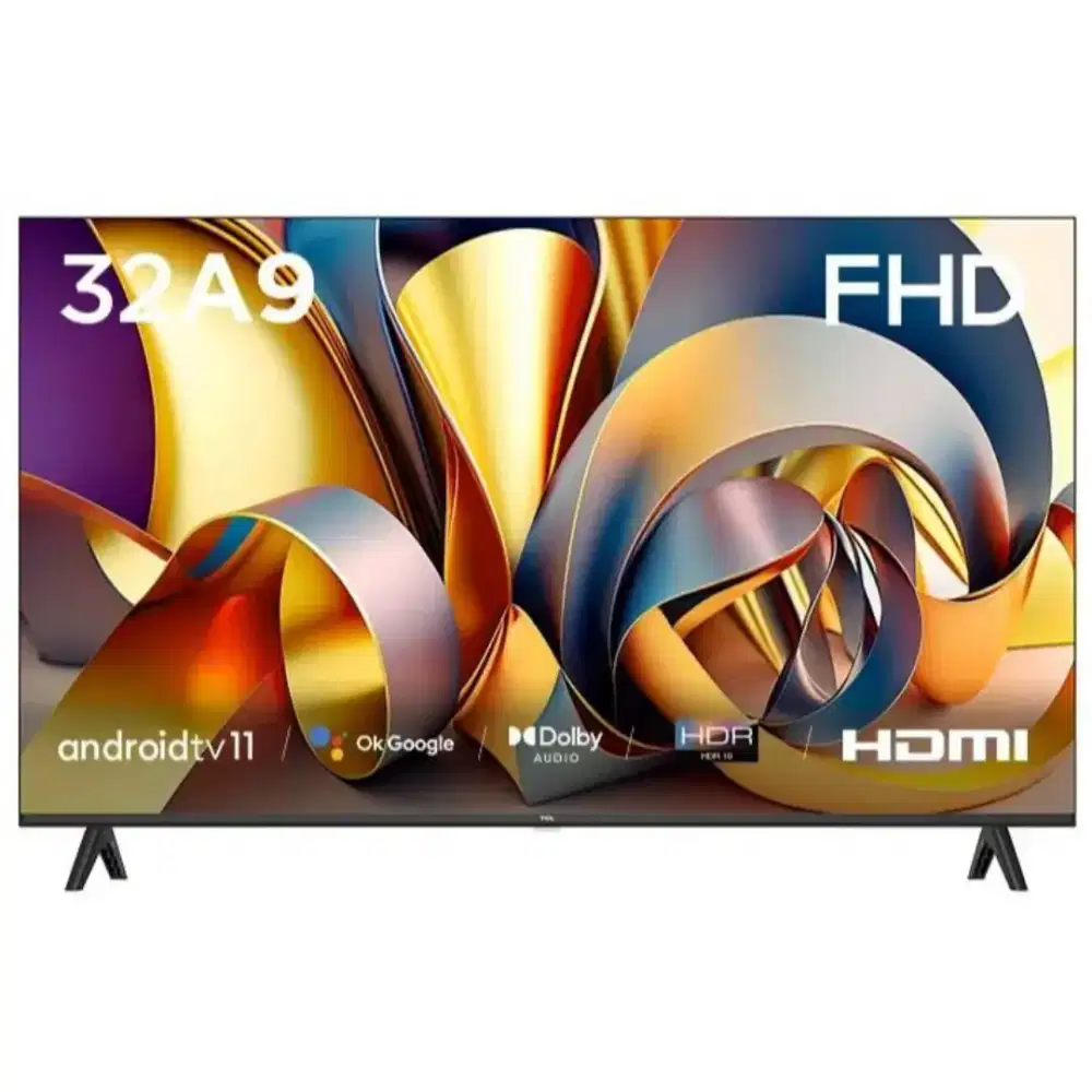 TERMURAH  ANDROID TV TCL  32A9 
32 INCHI
BARU SEGEL GARANSI RESMI TCL