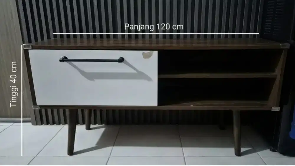 Jual Murah Meja TV / Rak TV Minimalis (120 cm) - Cocok untuk TV 43 in