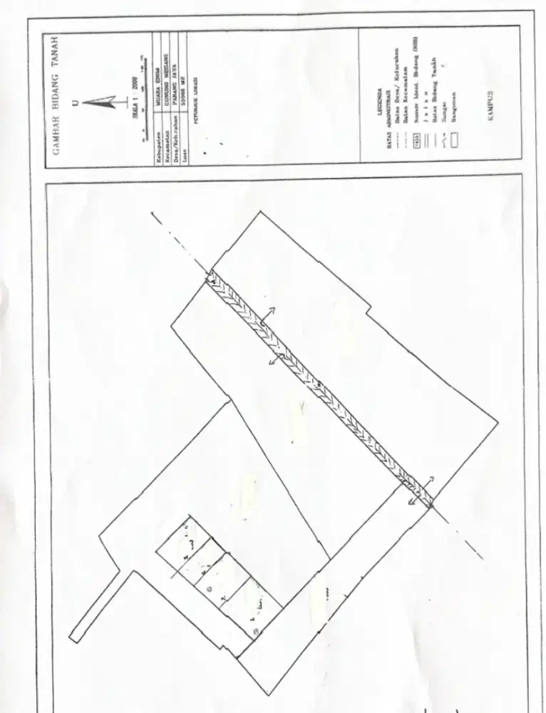 Tanah Strategis Muara Enim..Siap Bangun