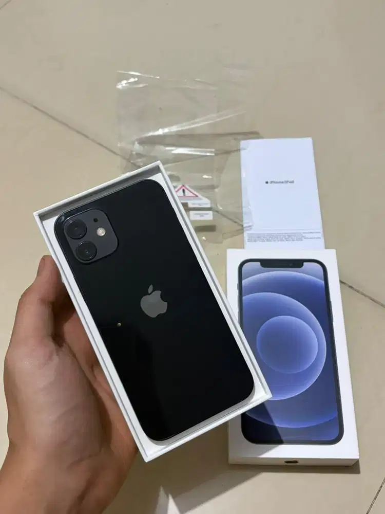 iphone 12 128gb IBOX Mulus Fullset dari baru