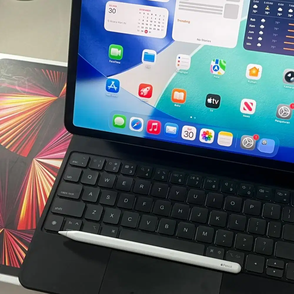 Bundling ipad pro m1 128gb+ magic keyboard goojodoq+apple pencil gen 2
