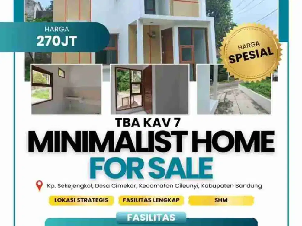 DI JUAL RUMAH SIAP HUNI DEKAT GERBANG TOL CILEUNYI BSM BANDUNG RAYA RESIDENCE