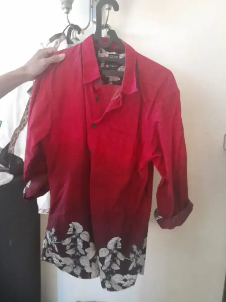 Batik scotch ukuran L