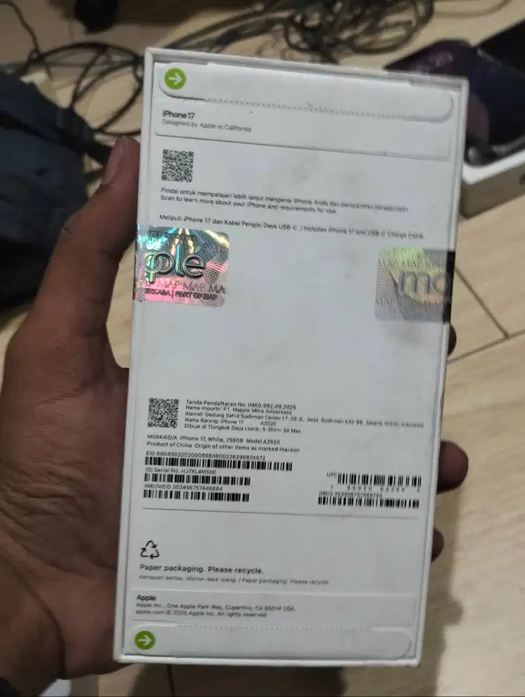 IPHONE 17 256 GB NEW IBOX