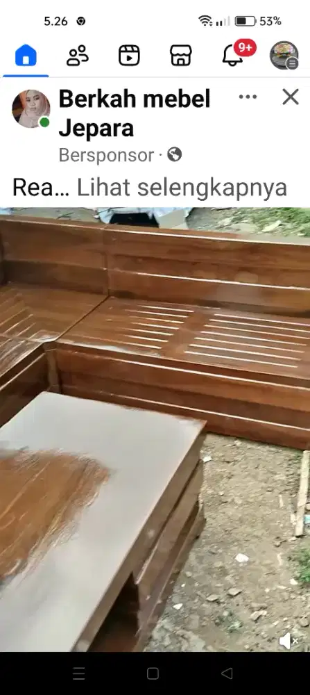 kursi tamu bok kayu jati