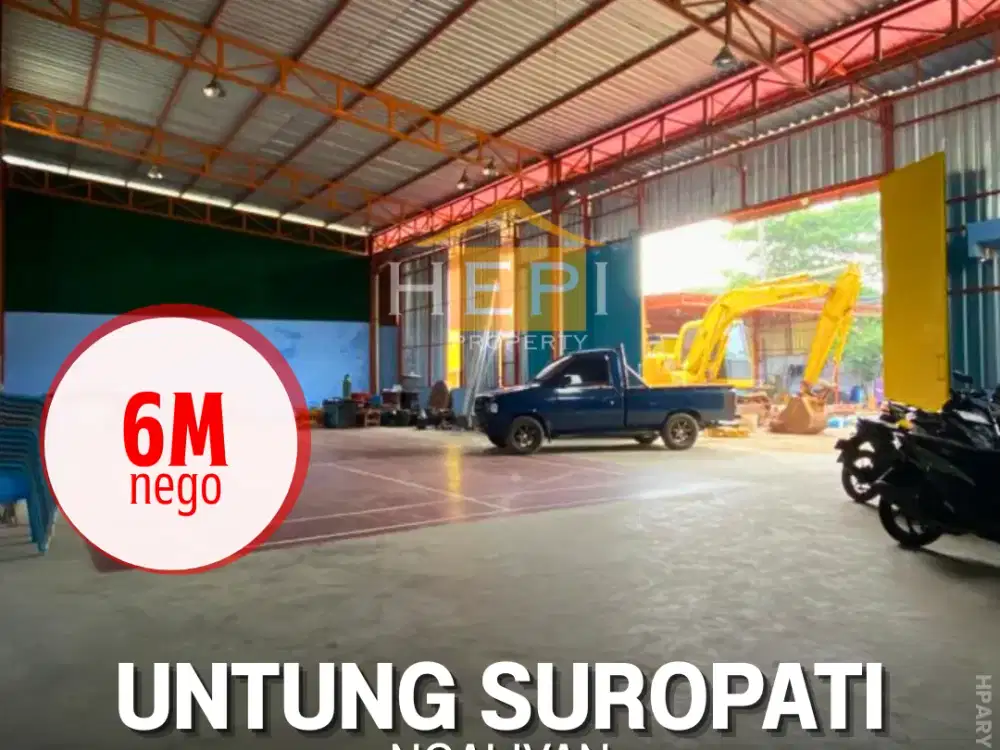 Dijual Gudang di Untung Suropati Ngaliyan Semarang