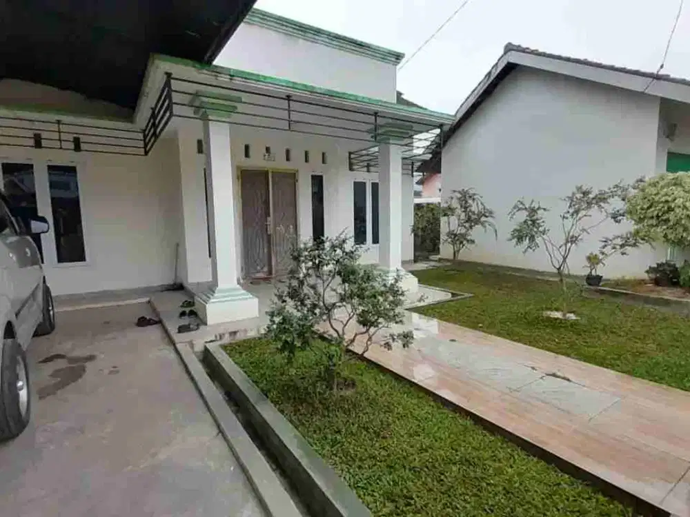 DIJUAL CEPAT RUMAH CANTIK DIKELILINGI KEBUN BUAH DAN KOLAM IKAN DI SUKAJAYA LEMPASING LAMPUNG