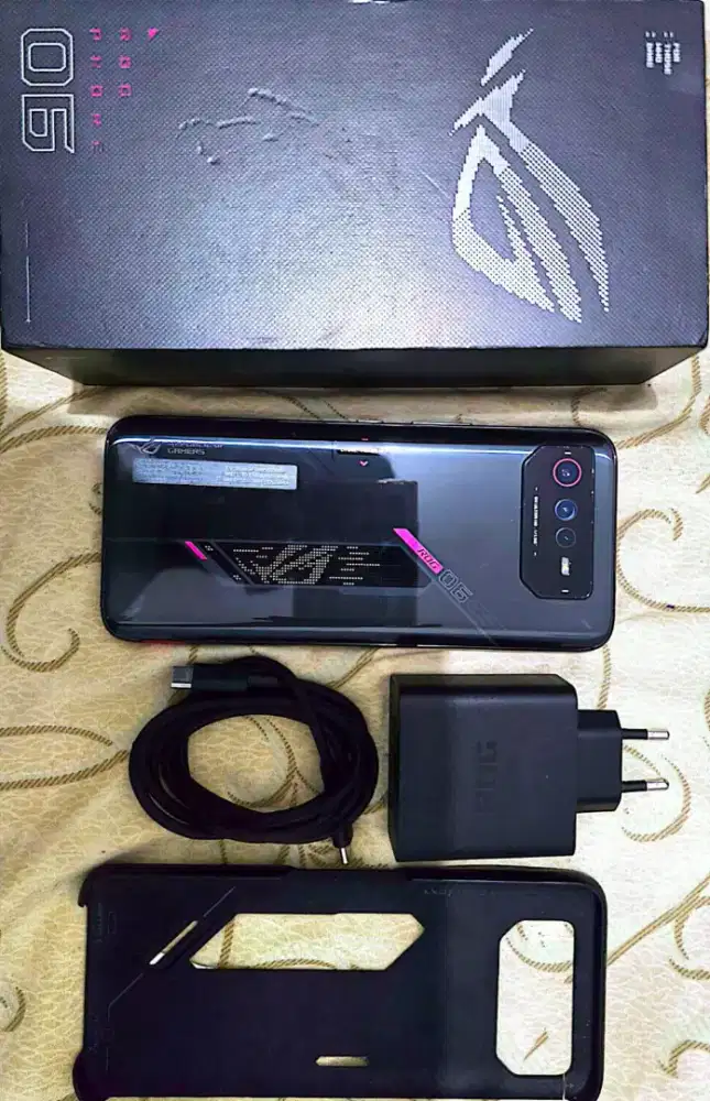 Asus ROG 6 8/256 Fullset Resmi Asus Indonesia