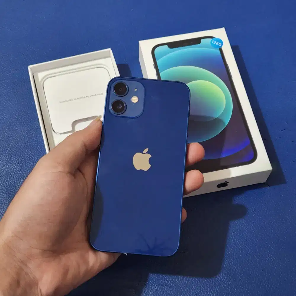 iPhone 12 mini 128gb fullset mulus no minus