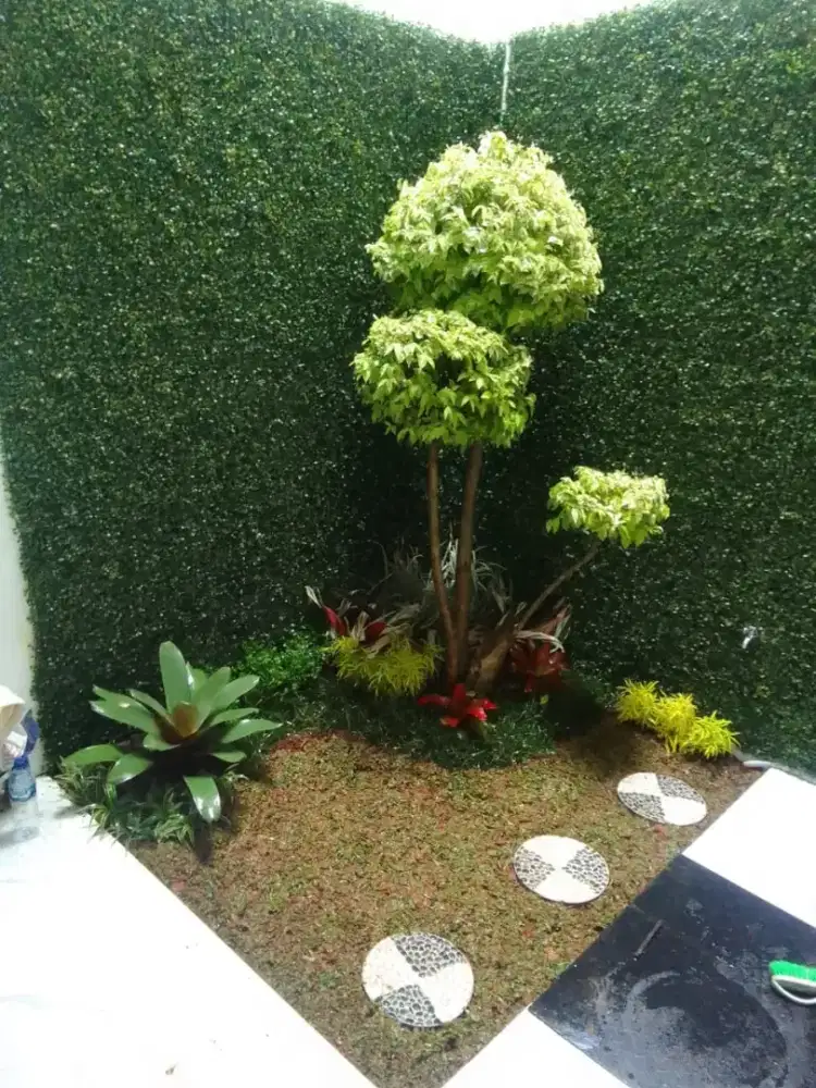 Taman minimalis depan rumah