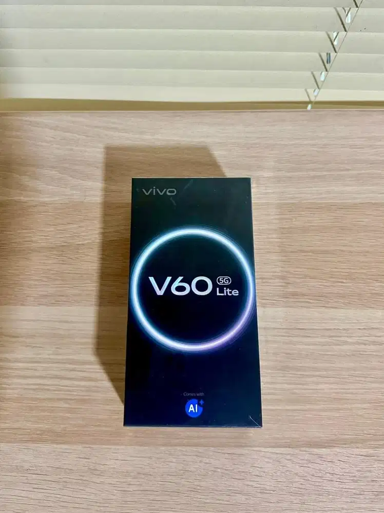 Dijual Vivo V60 5G lite, 8GB/258GB, warna biru, segel!