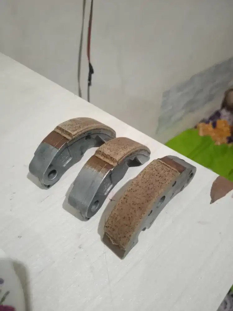 Kampas ganda aerox 155, original copotan motor baru.