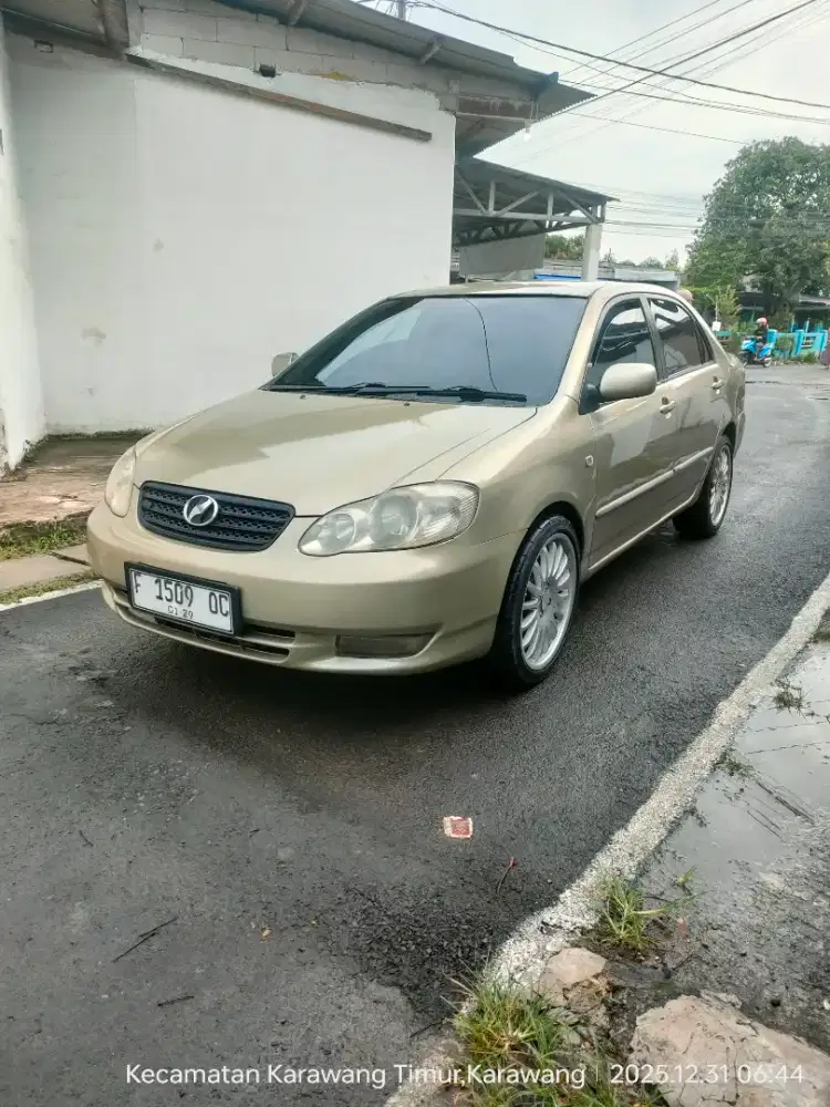 Toyota Corolla Altis G 2003 pajak panjang