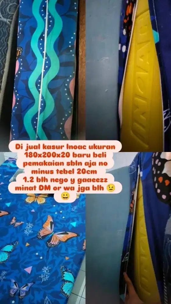 Kasur Inoac ukuran 180x200x20