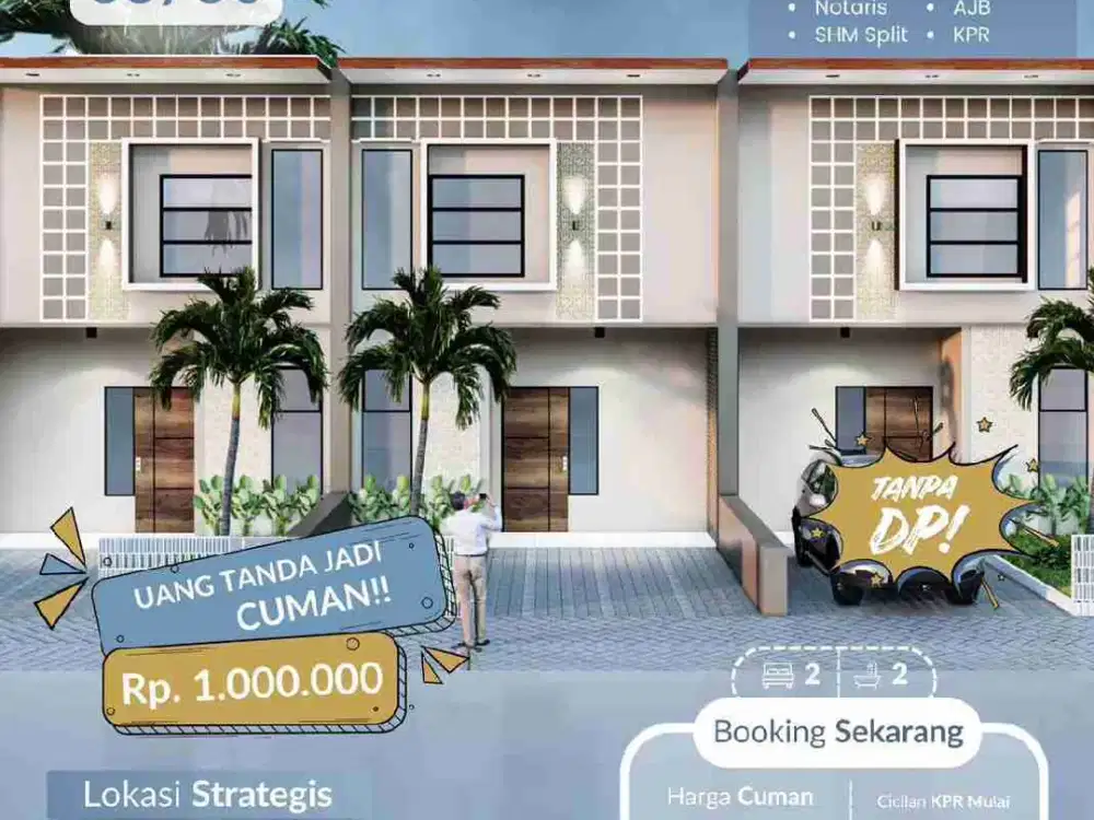 Dijual Rumah 2 lantai