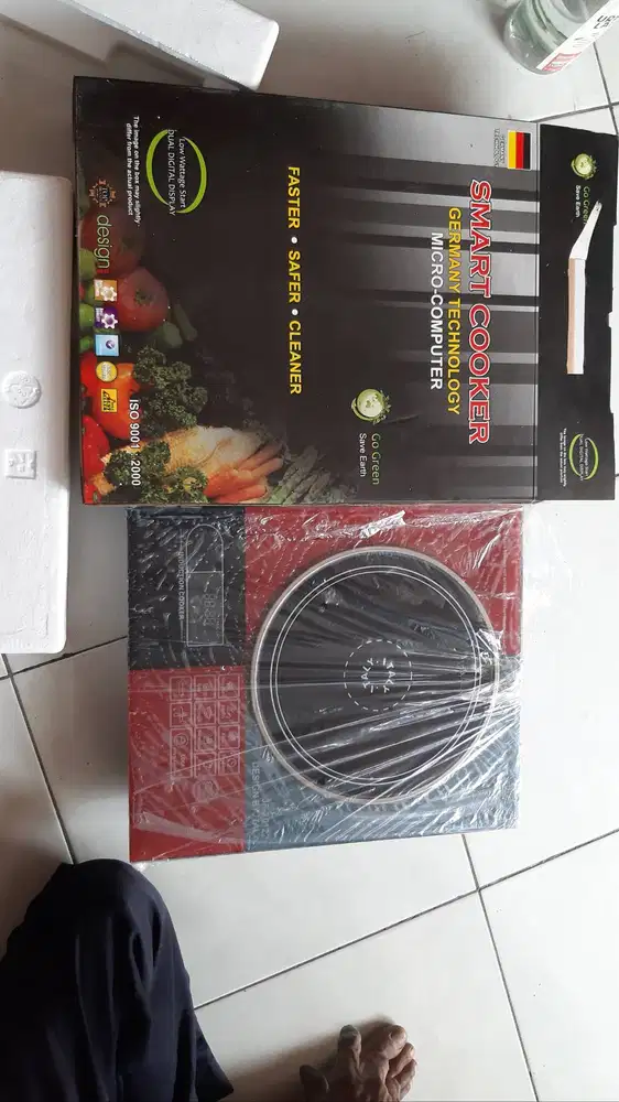 Kompor listrik (smart cooker - germany technology - micro computer)
