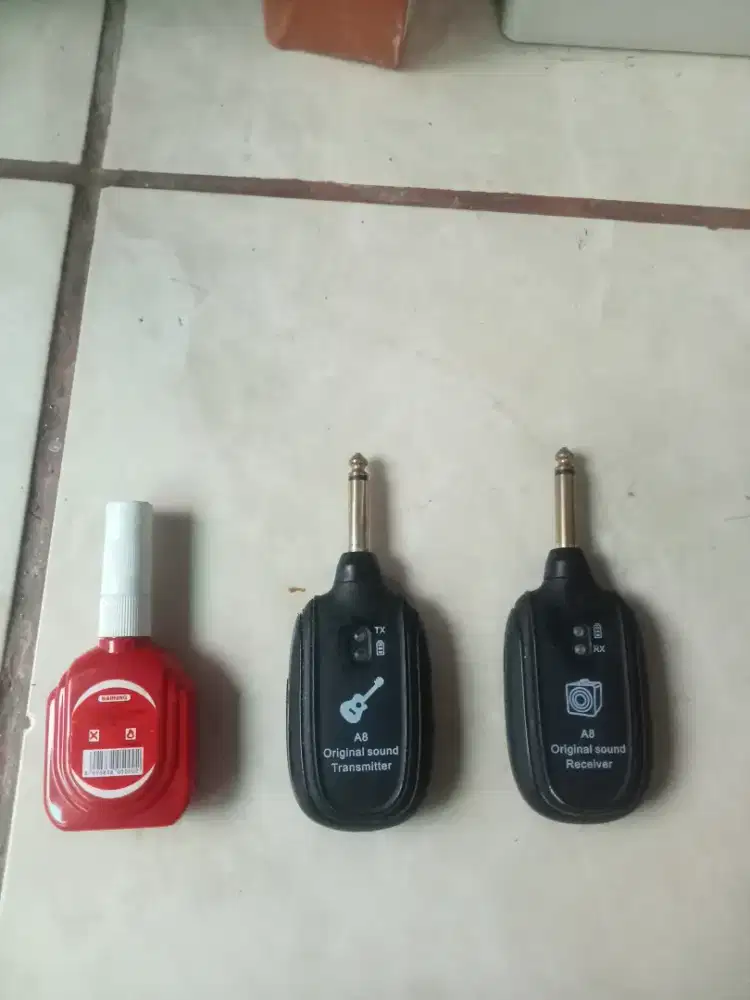 Wireless gitar siap pakai