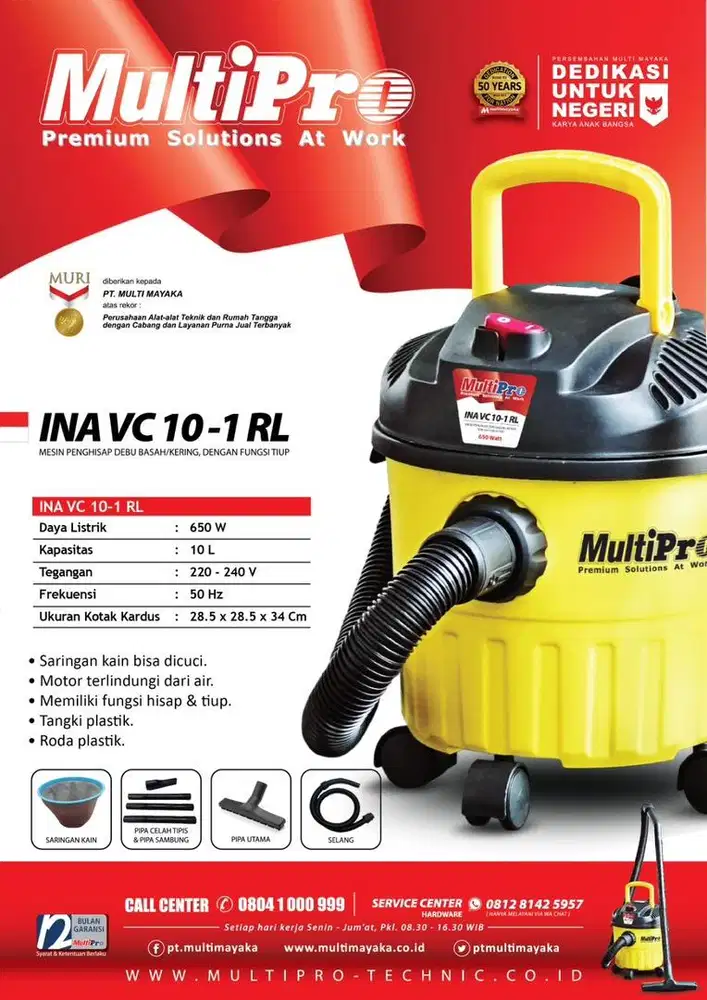 Jual cepat murah vacum cleaner Multipro