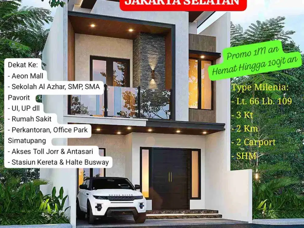 Rumah Dijual Di Jaksel Dekat Sekolah Al Azhar Jagakarsa Jakarta Selatan