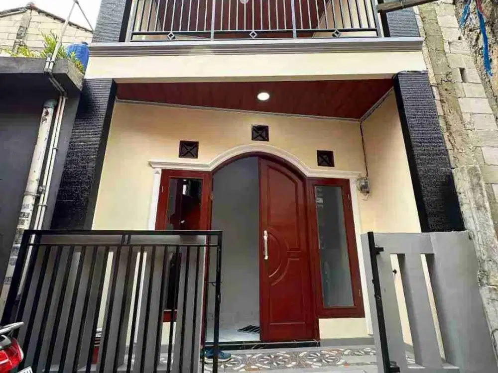Rumah 2 Lantai Akses Motor Surat SHM Di Pejaten Timur Pasar Minggu Jaktim