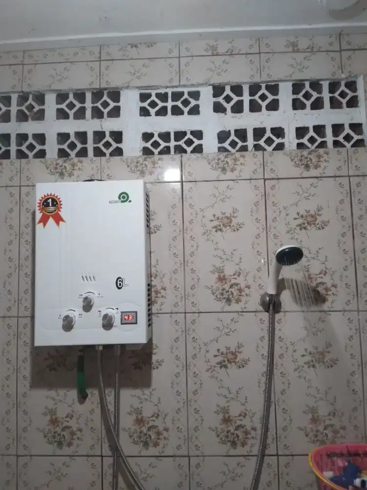 WATER HEATER GAS - MANDI AIR HANGAT TIAP SAAT