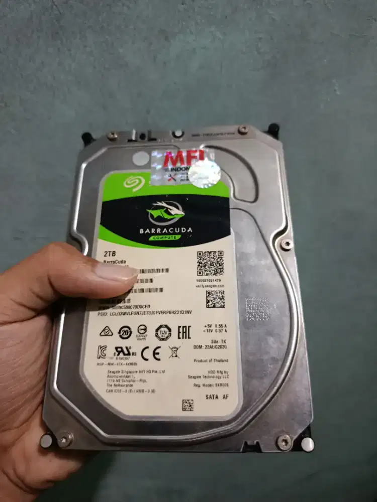 Hardisk seagate 2 tb