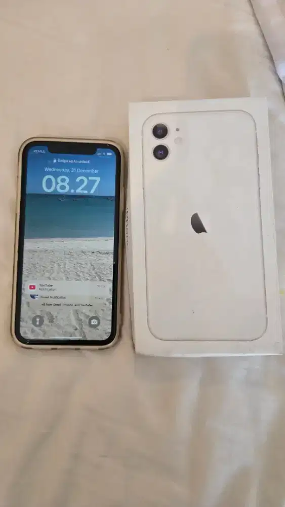 Iphone 11 64gb white beli juli 2023 di ibox