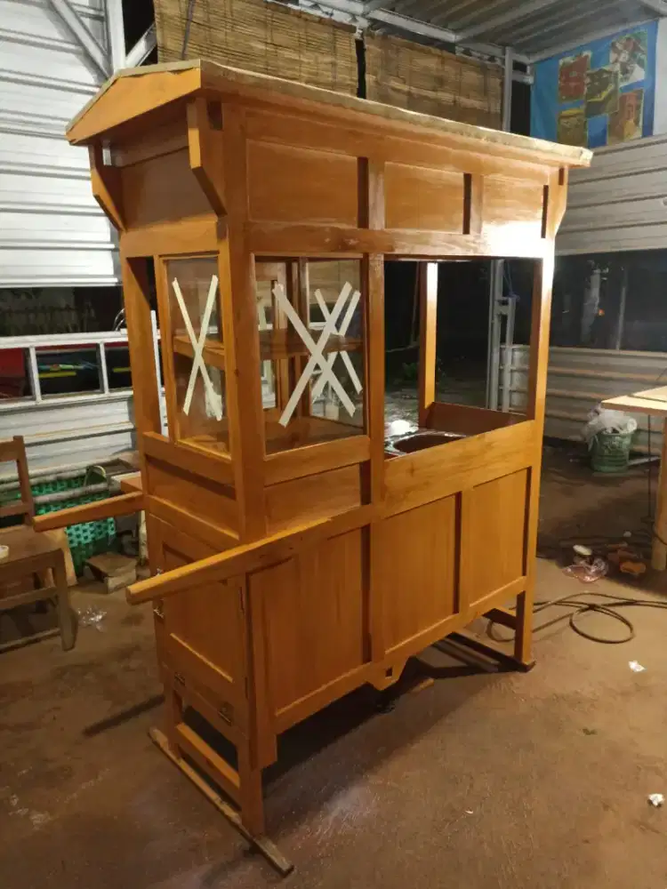 Sedia Gerobak Angkringan, Bakso Mie Ayam, Bubur, Sate, Soto, Pecel dll