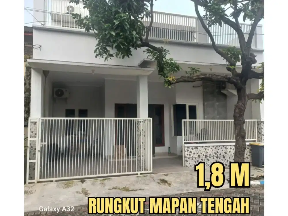 ‼️RUNGKUT MAPAN TENGAH ‼️RUMAH BARU MINIMALIS BELUM PERNAH DIPAKAI. SIAP HUNI TINGGAL MASUK. DEKAT UPN, MERR, SUPERINDO, TOL, BANDARA JUANDA, Dll