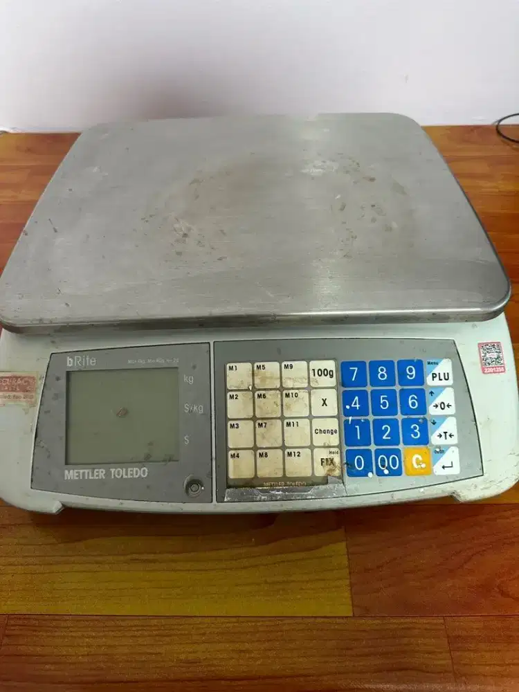 Mettler Toledo bRite timbangan ritel elektrik scale weighing mesin