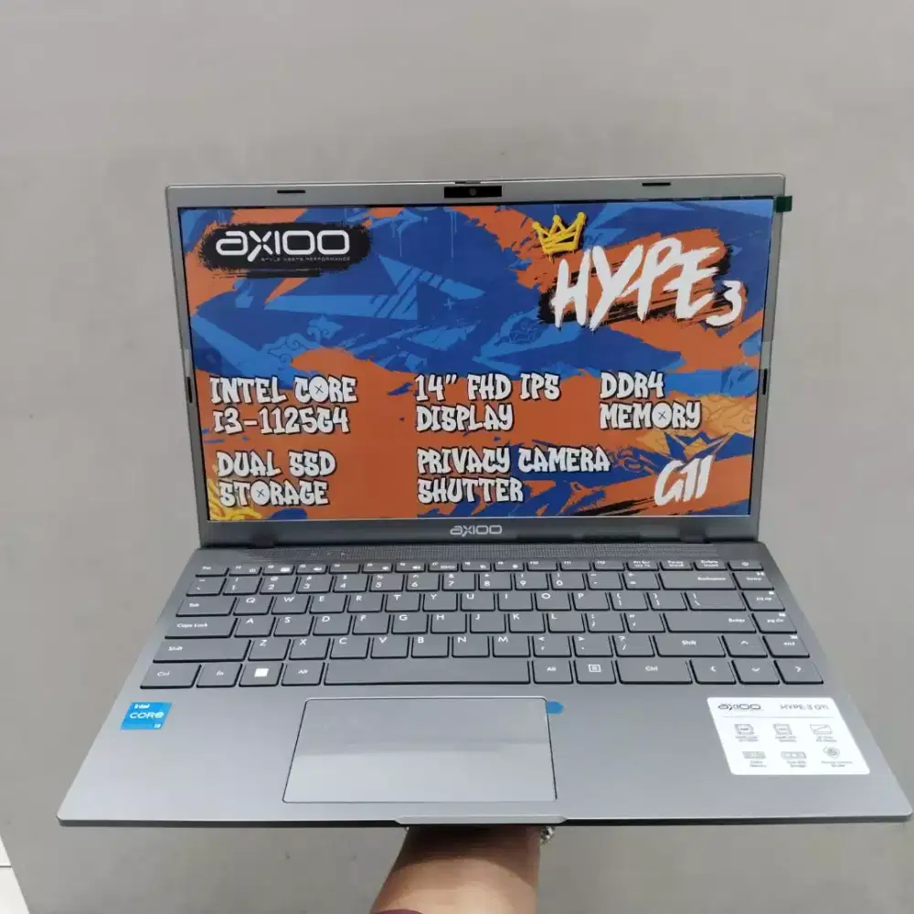 LAPTOP a.xioo CORE I3 SPEK EDITING
