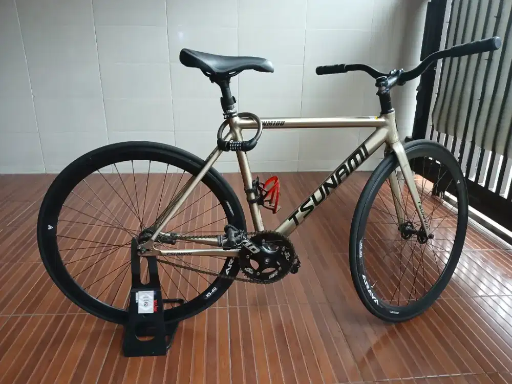 Sepeda Fullbike Fixie Tsunami SMN100