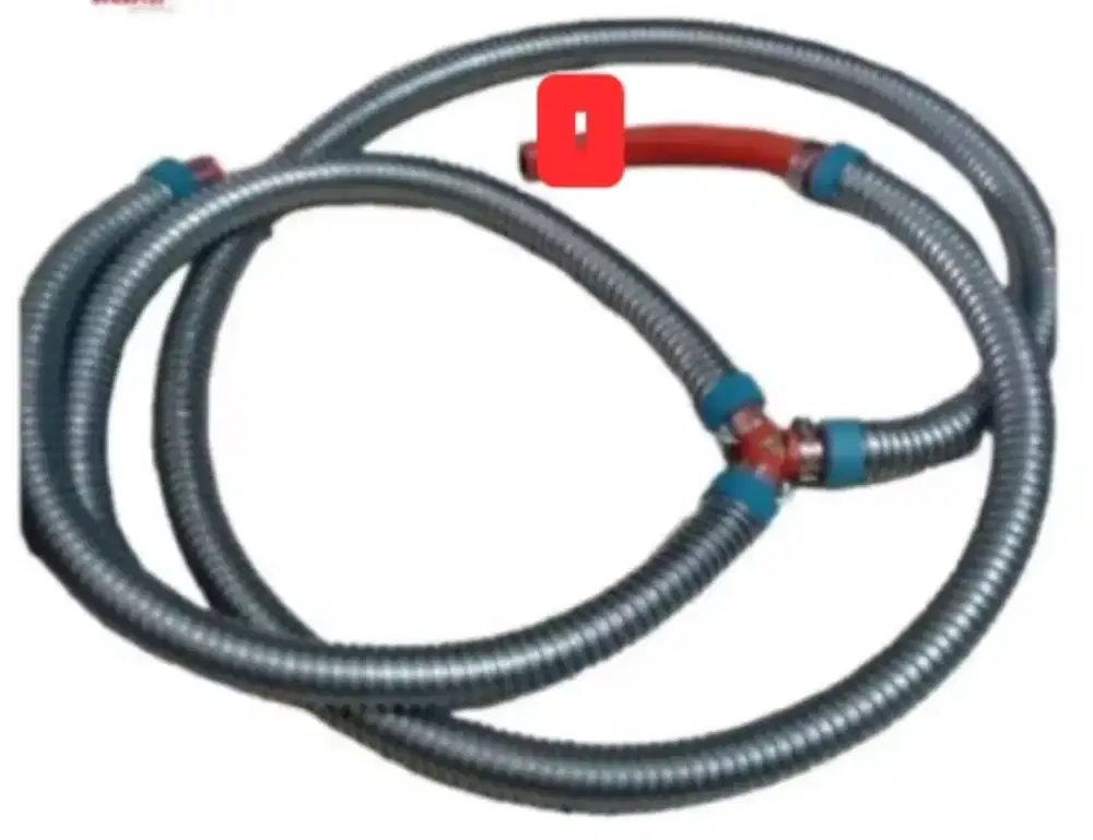 selang gas cabang 2 paralel