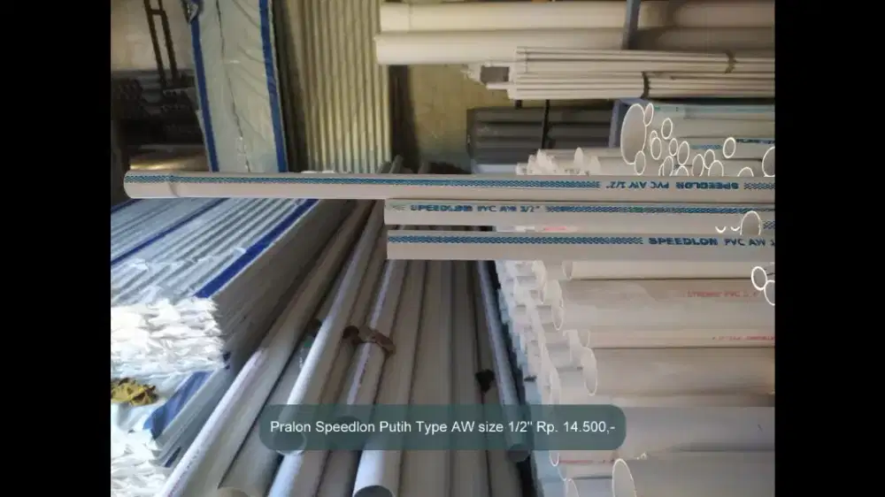 Pipa Pralon Speedlon Kwalitas boleh Diadu Harga Bersaing