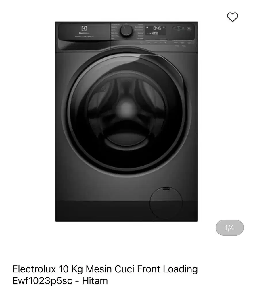 ELECTROLUX 10Kg Mesin Cuci Front Loading bisa cicilan syarat KTP