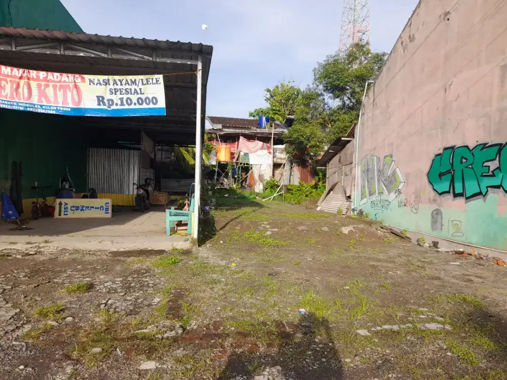 Disewakan / DijualTanah Tepi Jalan Mangku Jalan Nasional