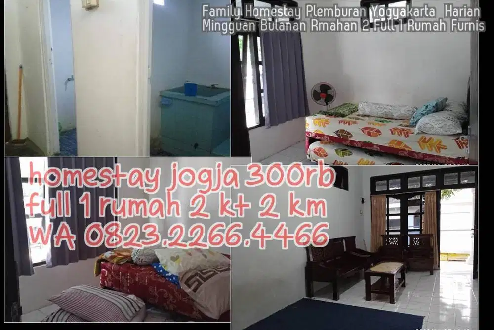 Family Homestay Plemburan Yogyakarta  Harian Mingguan Bulanan Rmahan 2