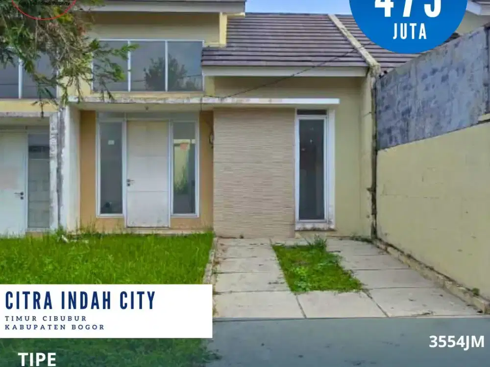 Dijual rumah dicitra indah city cileungsi bogor rumah tinggal poles siap huni