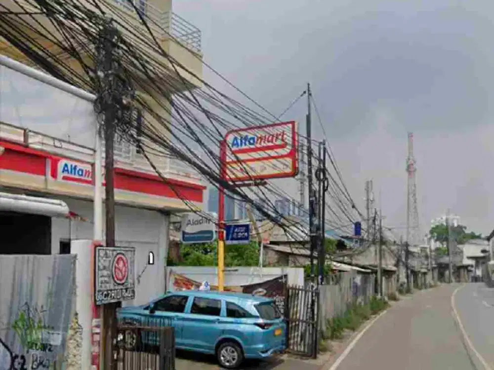 Disewakan ruko tempat usaha gudang LT 300m2 strategis di pinggir jalan raya Menteng atas